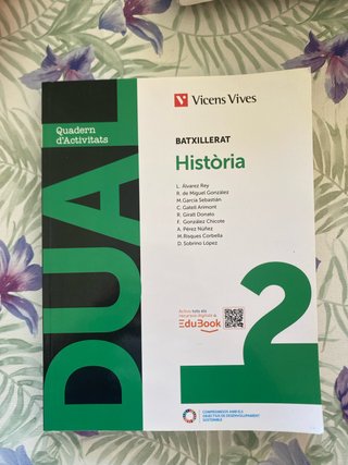 Història, 2 Batxillerat, Dual Quadern d'activitats