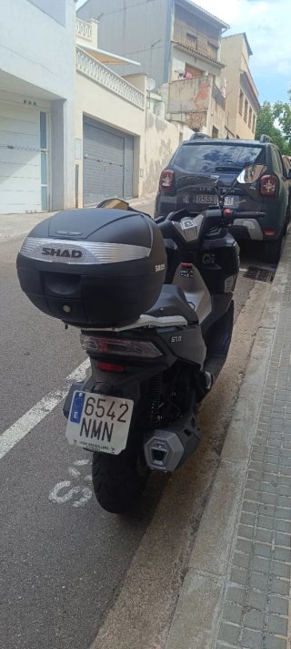 Voge SR1 125cc Scooter Negra/Gris