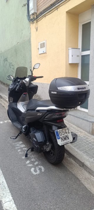Voge SR1 125cc Scooter Negra/Gris