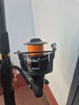 Pack 2 cañas de carpfishing + carrete