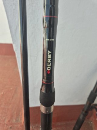 Pack 2 cañas de carpfishing + carrete