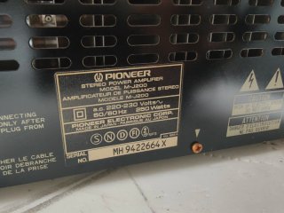 Amplificador Pioneer CX J300