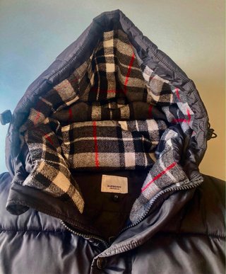 Cazadora Burberry Negra Talla M