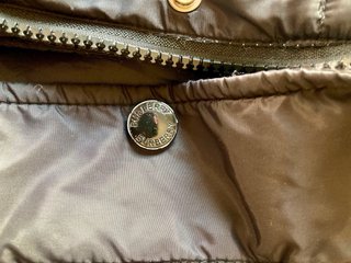 Cazadora Burberry Negra Talla M