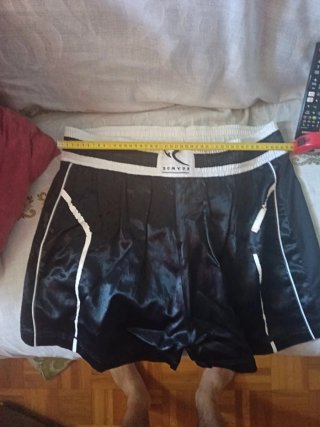 Pantalones Muay Thai Kick Boxing Adidas Azul