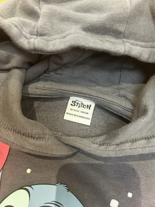 Sudadera Stitch Niña Talla 10/11