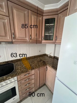 Cocina completa de madera