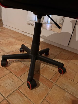 Silla Gaming Negra y Roja Diseño Spiderman