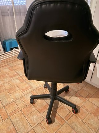 Silla Gaming Negra y Roja Diseño Spiderman