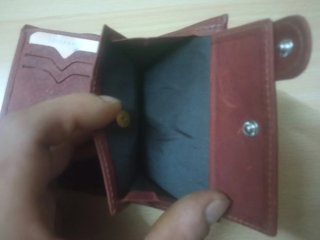 Cartera Monedero La Legion piel cuero