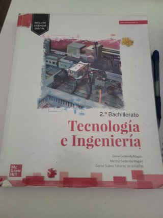Tecnología e ingeniería, 2 bachillerato