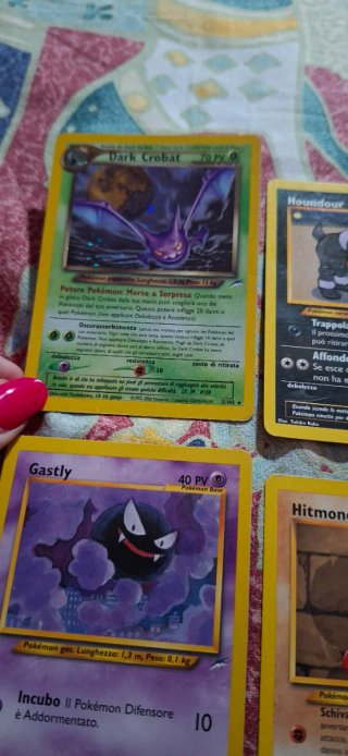 Lotto 17 carte Pokémon Neo Destiny