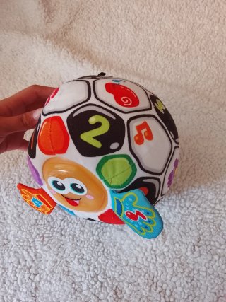 Pelota infantil musical con luces