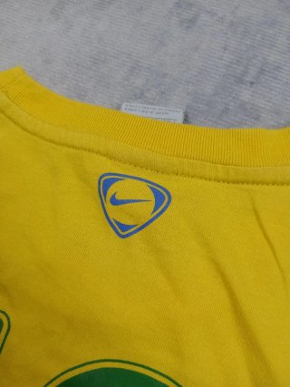 Maglietta Nike Brasile Ronaldinho 10 Y2K