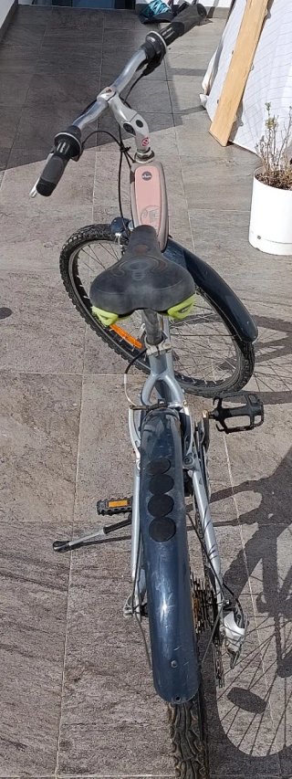 Bicicleta Paseo Gris B'Twin