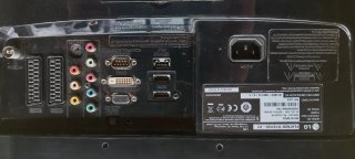 Televisor LG Flatron M197WD Negro/Rojo