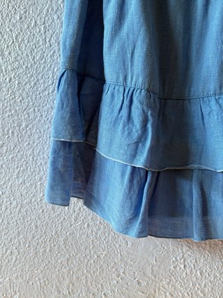 Vestido Verano Azul Corto