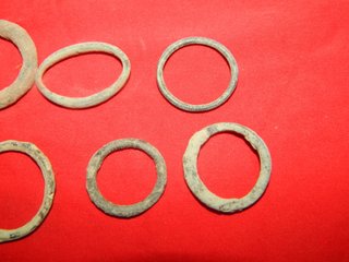 Lote 8 premonedas circulares bronce Ibero Romanas