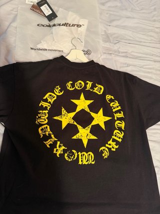 Camiseta Cold Culture Negra Talla M scatter
