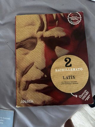 Libro de latín 2 de bachillerato