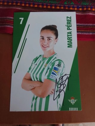 Lote 3 fotos firmadas Real Betis Balompié