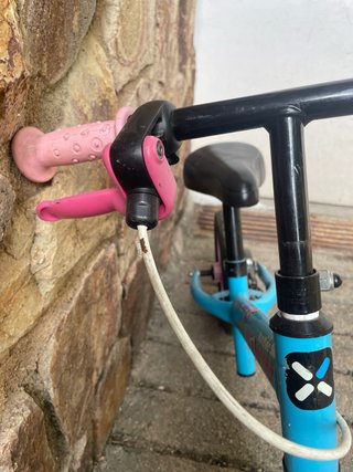 Bicicleta sin pedales Btwin Runrider azul