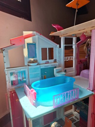 Casa y Coche Barbie