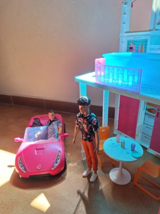 Casa y Coche Barbie