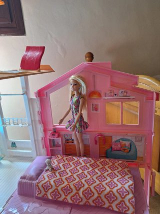 Casa y Coche Barbie