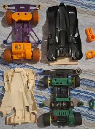 2 Mini 4WD Tamiya - Vanguard & Sonic Saber