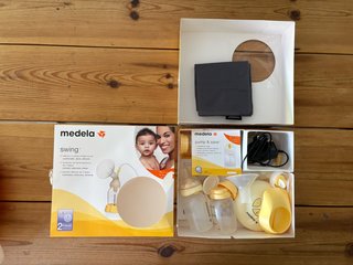 Sacaleches Medela Swing + Accesorios
