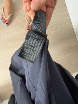Blazer H&M Oversize Azul Marino