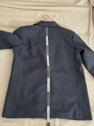 Blazer H&M Oversize Azul Marino