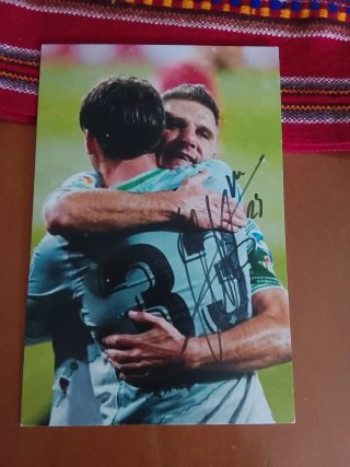Autógrafo Miranda Real Betis Balompié
