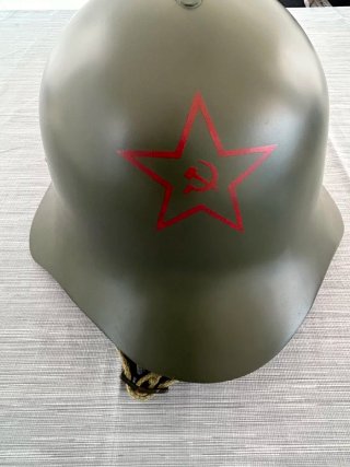 Casco Ruso Modelo 36 Estrella Roja