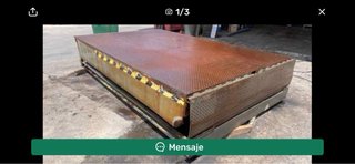 Rampa de carga hidráulica sin motor de 2m/2,50m