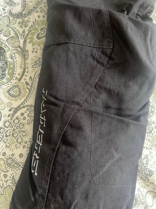 Pantalón de moto negro mujer