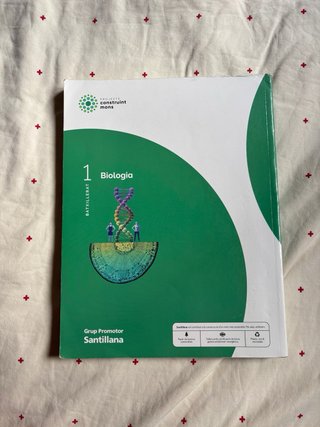 Libro 1 bachillerato biologia