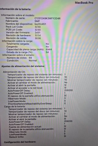 MacBook Pro 15” 2016 i7 / 16 GB RAM