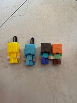 Figuras Minecraft Kinder Joy