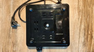 Piastra elettrica singola Esperanza 1000W
