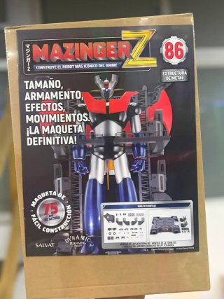 Mazinger Z Salvat Nº 86 - Maqueta Metal