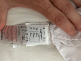 Falda deportiva ARTENGO blanca y rosa