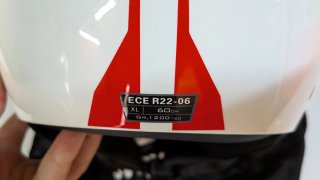 Casco Jet T-XL (60cm) Blanco 2 usos