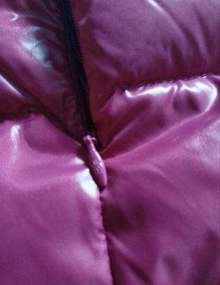 Gilet Moncler bambina fucsia