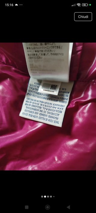 Gilet Moncler bambina fucsia