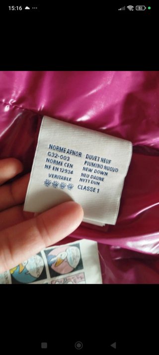 Gilet Moncler bambina fucsia