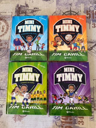Libros mini Timmy 1,2,3,4,5,7,8,11