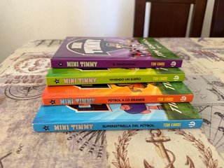 Libros mini Timmy 1,2,3,4,5,7,8,11
