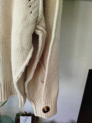 Jersey punto costuras Zara